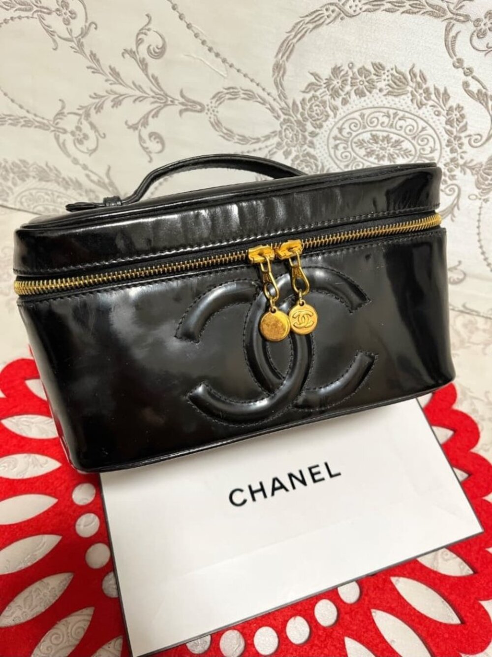 Chanel Vanity Handbag 225 with Mirror